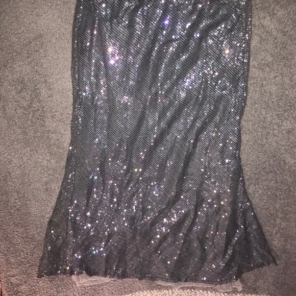 Abeja Boutique Miel De Abeja NWT Sequin Silk Skirt - Picture 2 of 8
